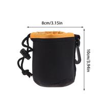 Drawstring Camera Lens Pouch Bag Neoprene Waterproof Soft Shocproof Video Camera Lens Pouch Bag Case For Most Digital Camera