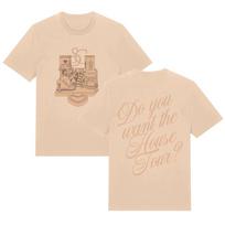 Sabrina Carpenter House Tour Shirt SC New Merch T Shirts Vintage Graphic Print Cotton Tops Women Men Aesthetic Street Style Tee S įvairiaspalvis