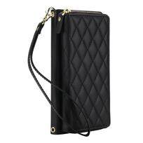 Crossbody Wallet Case for Google Pixel 10 9 Pro XL 9A 8A 8 Pro RFID Blocking Zipper Flip Cover Card Holder Kickstand Purse Google Pixel 9 Pro juoda
