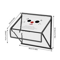 Punch-free Multifunctional Storage Box Wall-Mounted Bathroom Bag With Lid Household Wall Organizer High Capacity Waterproof