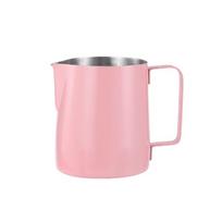 Stainless Steel Coffee Milk Frothing Pitcher 350/600ml with Scale Latte Art Cup V Shape Spout Rust-proof Milk Frother Jug