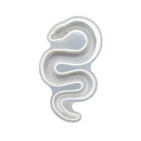 Large Snake Snake Shaped Silicone Molds Heat-resistant Serpentine Pottery Mould  Christmas Gifts 12.6x20.8cm