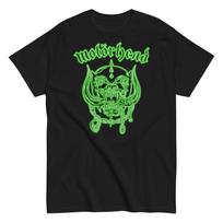 MerchMoment Motorhead Neon Green Warpig T-Shirt T-Shirt Black New S