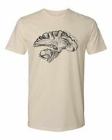Cottage Cult Clothing Tee T Shirt Cotton Medical Anatomy Victorian Art Brain #1 S
