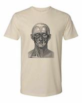 Cottage Cult Clothing Tee T Shirt Cotton Medical Anatomy Victorian Art Head #3 XXXXL