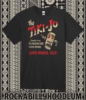 Retro Tiki Tee T Shirt Rum Mug Restaurant Bar Kona Tiki Jo Santa Monica CA S