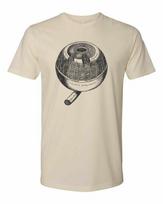 Cottage Cult Clothing Tee T Shirt Cotton Medical Anatomy Victorian Art Eye #1 S