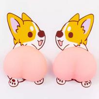 1/5 Pairs 3D Solid Silica Gel Phone Decoration Wall Stickers Refrigerator Anti-Collision Decals Creative Cartoon Car Sticker