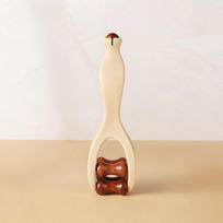 Solid Wood Finger Massage Roller With 360° Rollers Clip Design Finger Massager Acupressure Stick For Hand Meridian Relief ruda