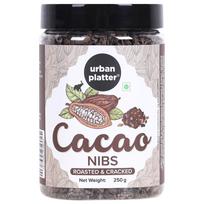 Urban Platter Cacao Nibs, 250g (Roasted & Cracked | Unsweetened | 100% Cacao Bean Bits | Aromatic & Crunchy | Antioxidant-Rich Superfood | Product