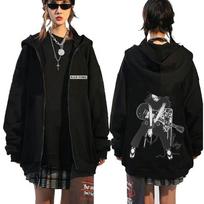 Japanese Anime Oosaki Nana Fans Gift Zipper Hoodie Unisex Black Stones Zip Up Jacket Men Women Zip Up Sweatshirt S