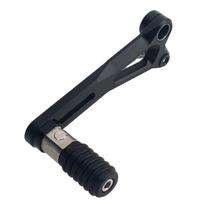Motorcycle Gear Shift Lever CNC Adjustable Folding Shifter Pedal Toe Pegs For Kawasaki Z800 E Black Edition Z900RS Cafe Z 900 SE juoda