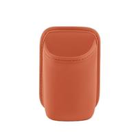 Organizer Automotive Drink Rack Leather Auto Back Seat Cup Holder  Auto Interior Parts oranžinė