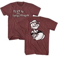 Popeye Arms Crossed Vintage Comics Shirt 100