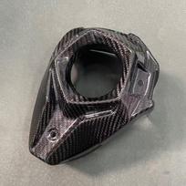 For KAWASAKI Z H2 ZH2 2020-2024 Fairing Kit 3K Dry Carbon Fiber Exhaust Caps Trim Exhaust tail tail cap