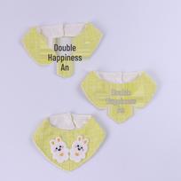Cat & Dog Drool Bib: Cute Rabbit Bibs & Neckwear for Pets - Plush Toy Decoration for British Shorthairs & Bichons Large