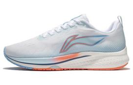 Li Ning Red Hare 5 Abrasion Resistant Breathable Low top Running Shoes Women's White Blue ARMT048-2 36