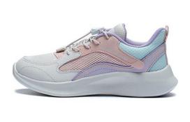 Li Ning YOUNG Antelope 3.0 Slip Resistant Abrasion Resistant Low top Kids Lifestyle Shoes White Blue Purple Teenagers YKCT032-4 33