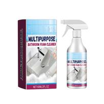 Multipurpose Bathroom Foam Cleaner 60ml Spray Bottle for Glass Doors Bathtubs Tiles Stain Removal and Surface Cleaning