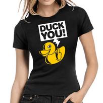 Anatra You Ente Detto Divertimento Comedy Comic Donna Girlie T-Shirt Mens Womens Tees Top 2XL