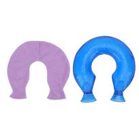U Shaped Hot Water Bottle 1.4L PVC Cold Hot Water Bag Neck Heating Pad with Cover for Winter Neck