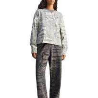 Adidas Stella McCartney Stella McCartney Pullover Training Loose Printed Sweatshirt Women tops JW4648 S
