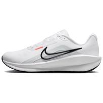Nike Downshifter 13 Balti Juodi Raudoni Vyriški Sportbačiai Pure-Platinum Bright-Crimson FD6454-107 45