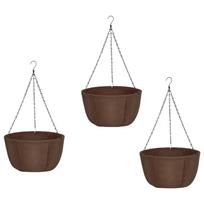 Atsparus oro sąlygoms, savaime drėgmę sugeriantis augalų laikiklis, gėlių vazonas, kabantis gėlių krepšelis sodo ir namų balkono dekoravimui 10