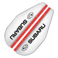 2 vnt. automobilio galinio vaizdo šoninio veidrodėlio lietaus apsauga antakių lipdukas, skirtas Subaru Forester Impreza Outback Legacy Tribecacar WRC XV Subaru sidabras