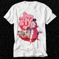 Super Fly 70s Cult Movie Priest T Shirt 583 L