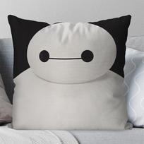 1pc B-Baymax Animated Character Pillow Case Square Pillow BedroomSofaLeisureComfortCushion Car Living Room Home Decoration 40X40 16x16Inch