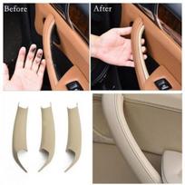 Door Inner Handle Pull Interior Trim For BMW F25 F26 X3 X4 2010-2017 3Pcs Beige