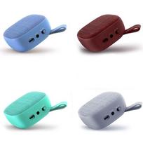 Fashion Fibre Tech Wireless Mini Bluetooth Canvas Speaker Blue mėlyna