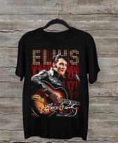26 Retas Elvis Presley Pagrindinis Medvilninis Juodas S-2345XL Unisex Marškinėliai Unisex T-Shirt XL