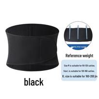 Unisex Three-Spring Lumbar Support: Breathable Weightlifting Waist Trainer for Fitness XL (suitable for 80-100 kg)