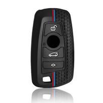 Naujas automobilio nuotolinio valdymo pultelio dėklas apvalkalas BMW 1 2 3 4 5 6 7 serijoms X1 X3 X4 X5 X6 F36 F25 F26 F30 F34 F10 F07 F20 Z10 G30 F15 F16 juoda