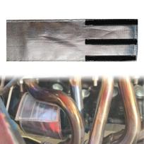 Universalus paleidimo šilumos skydas Automobilių priedai Izoliacija Aukštos temperatūros keičiamoji apsauga