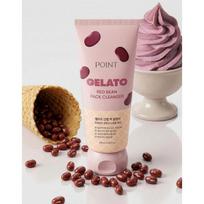 POINT Gelato Red Bean Pack Cleanser Hydrating Cooling Vegan Face Cleanser Gentle Deep Cleansing Korean Skincare 100ml 1ea