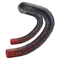 Supacaz Cycling Handlebar Tape Super Sticky Kush Star Fade Red Red Star Plugz - - - +