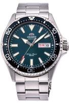 ORIENT MAKO III Automatic manual Overseas Model Green Sapphire Crystal Watch [ORIENT] (with winding) RA-AA0004E19B Men's [Used]