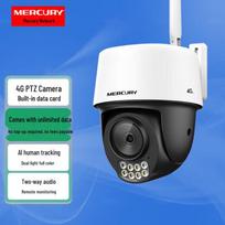 MERCURY 4G 5MP Outdoor PTZ Security Camera CN plug (adapter included) 256GB