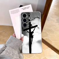 Jesus Christ  Phone Case For Samsung S25,S24,S21,S22,S23,S30,Ultra,S20,Plus,Fe,Note,10,9,5G Transparent Cover Samsung S10