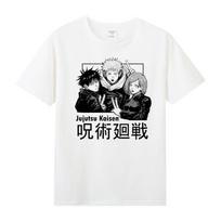 2026 New Japanese-style Anime Jujutsu Kaisen Print T-shirt Short Sleeve T-shirt Men's and Women's T-shirt Men's T-shirt S įvairiaspalvis