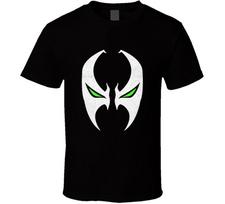 Spawn Kaukė Superherojus Todd McFarlane Komiksų Filmo Retro Marškinėliai Unisex T-shirt S įvairiaspalvis