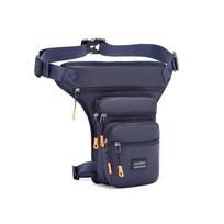 Multi-functional Men's Chest Bag Outdoor Riding Sports Messenger Bag Commuter Shoulder Bag mėlyna