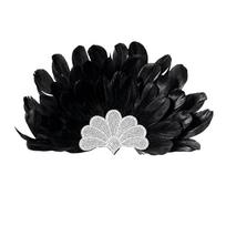 Stage Performance Showgirl Headband Brazilian Carnival Feather Headdress  Hawaiian Party Accessory juoda