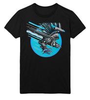 Stakes Judas Priest Neon Screaming Jumbo Print T-Shirt T-Shirt Black New M
