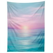 DREAMY SUNSET tapestry 75x100 juoda