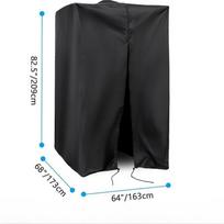 420D Pull Up Bar Cover Waterproof Dustproof Protector for Gym Equipment and Exercise Machines 117x97x168cm juoda
