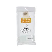 Large Cat Poop Bags for Sifting Cat Litter Pan Litter Bags with Drawstring Easy Cleaning Cat Litter Box Liners Bag 1
